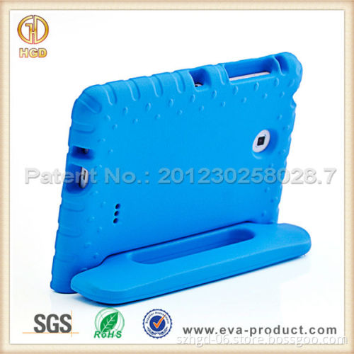 EVA foam shockproof with handle stand cover case for samsung galaxi tab 4 cover 7 inch